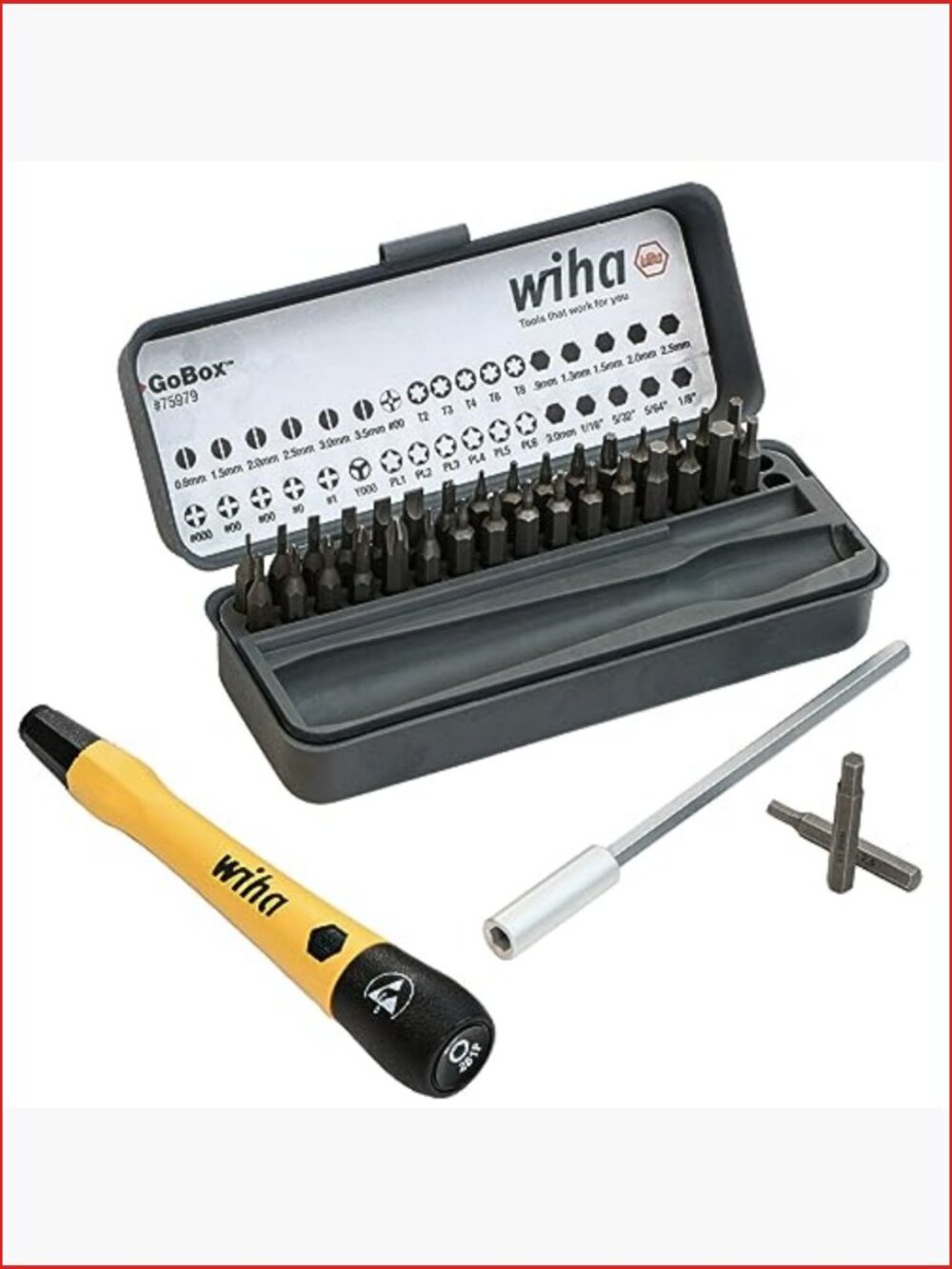 36-Piece Precision Micro Bit Set for Electronics Repair - Picture 4 of 6